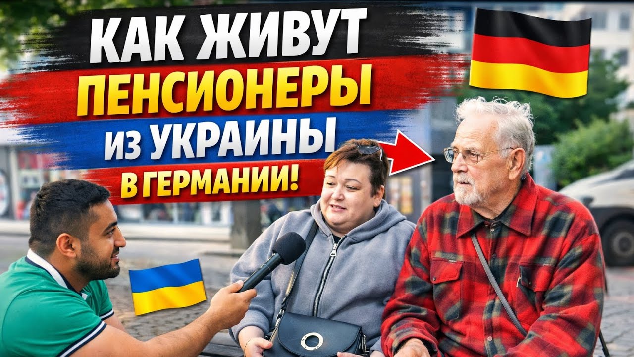 Как живут пенсионеры из Украины в Германии? | Жизнь в Германии 