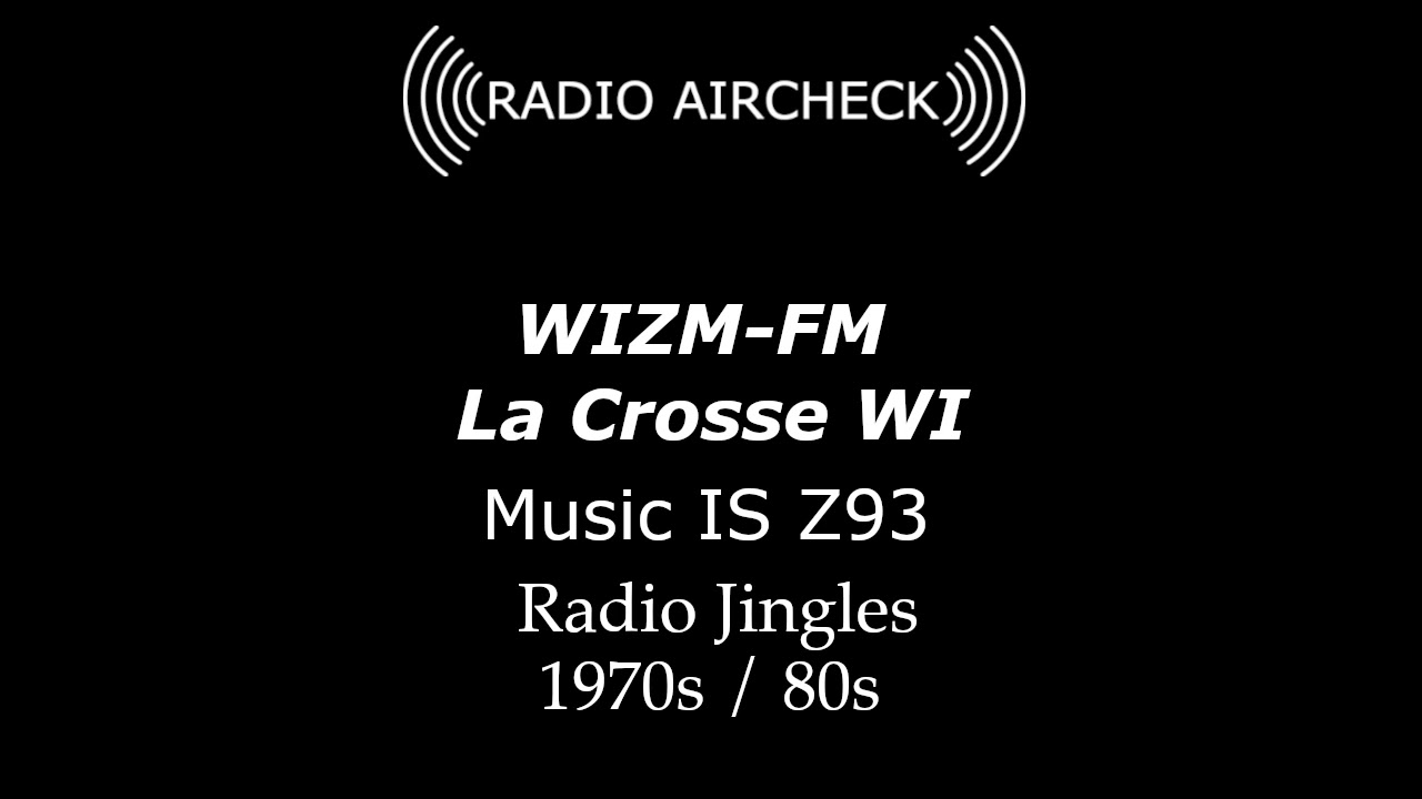 WIZM-FM - La Crosse WI - Music is Z93 - Gwinsound Radio Jingles 1970s / 1980s