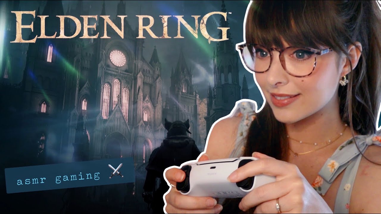 ASMR ⚔️ Elden Ring - Raya Lucaria Academy & Crystal Cave! 💎 'Relaxing' Whispered Gaming 🎮