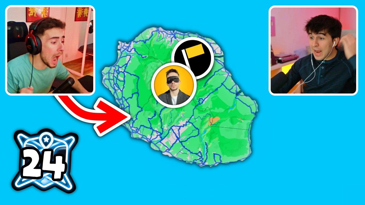 Acerté la ISLA para GANAR la Partida | geoguessr competitivo 2vs2