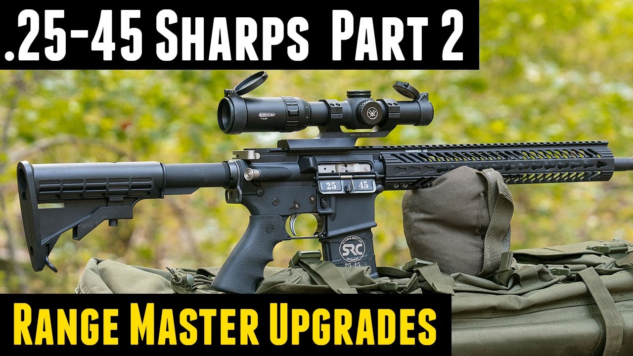 .25-45 Sharps Part 2: Vortex Strike Eagle, Trigger, Grip