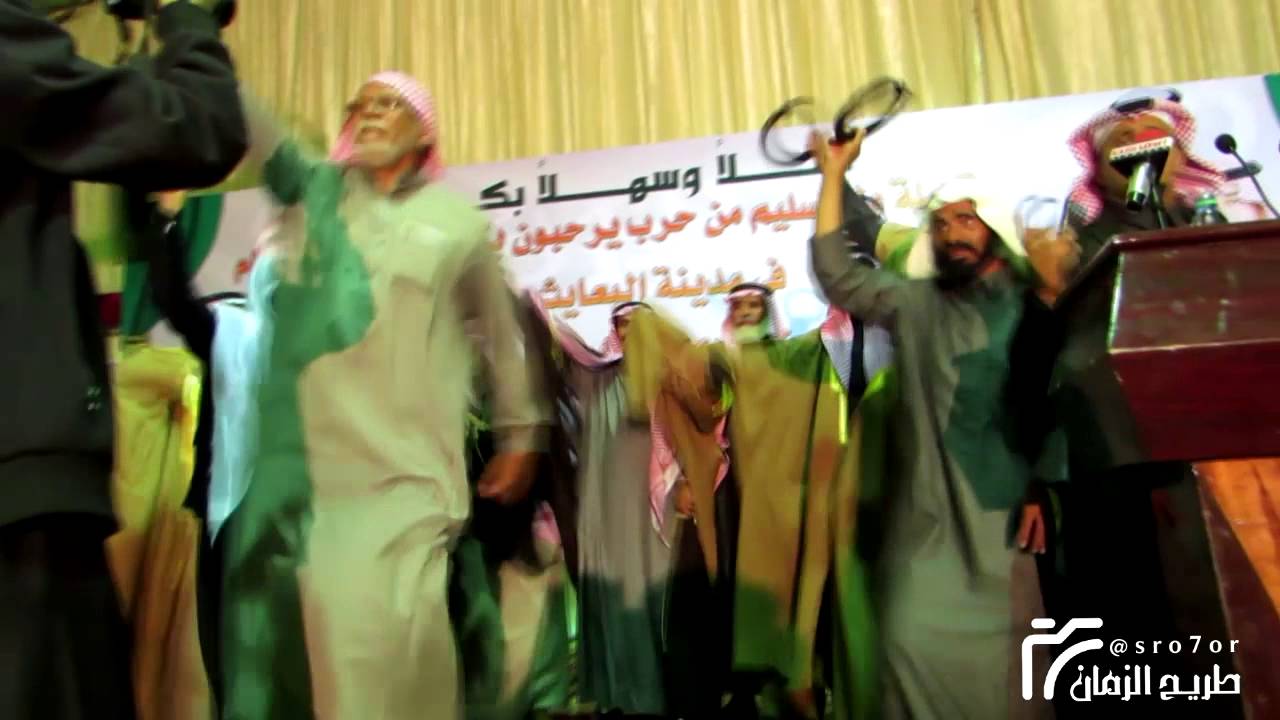 شيلة المنشد فايد السليمي في حفل الشيخ عبدالكريم  ابن رباح المطلق لقبيلة المصابحه من بني عطيه