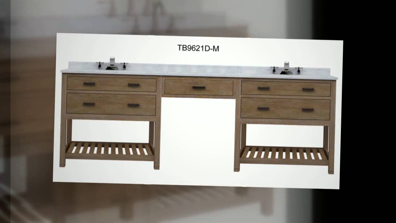 Sagehill Designs Oak Bathroom Vanities - Toby Collection - Modular. Available at HomeThangs.com
