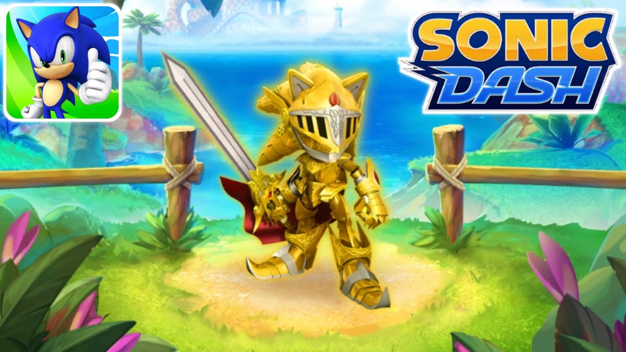 SONIC DASH - EXCALIBUR SONIC ANDROID GAMEPLAY