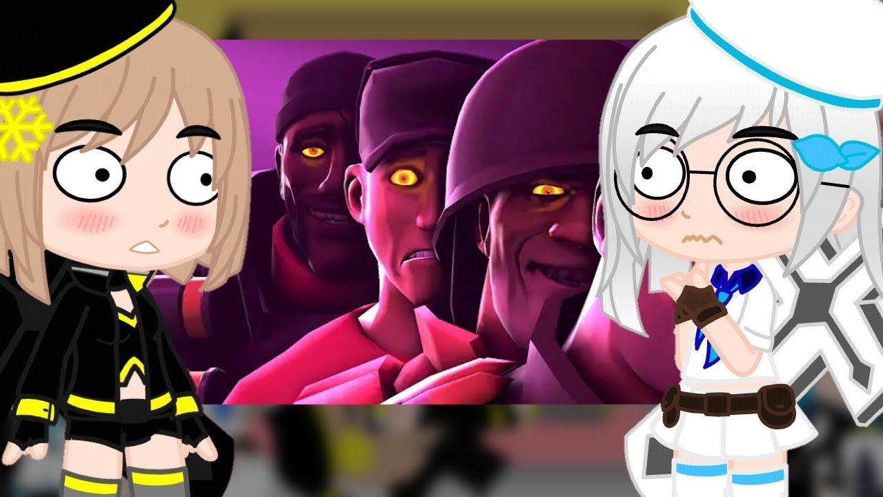 Nikke The Goddess Of Victory react to FNAF vs TF2 - Episode 1 [SFM] by wolfalberto