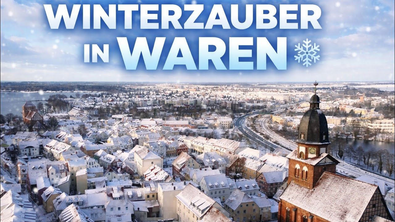 Entspannung pur ❄️ Winterlandschaft in Waren (Müritz)