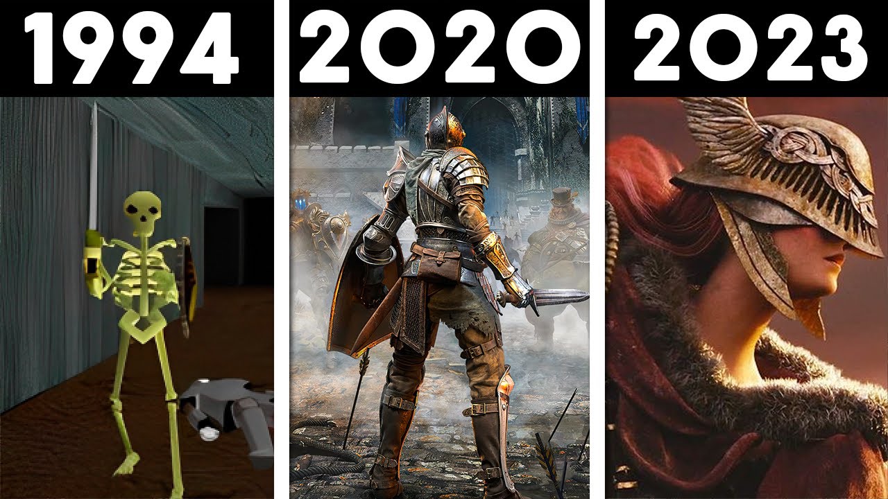 EVOLUÇÃO DOS JOGOS DA SÉRIE SOULS