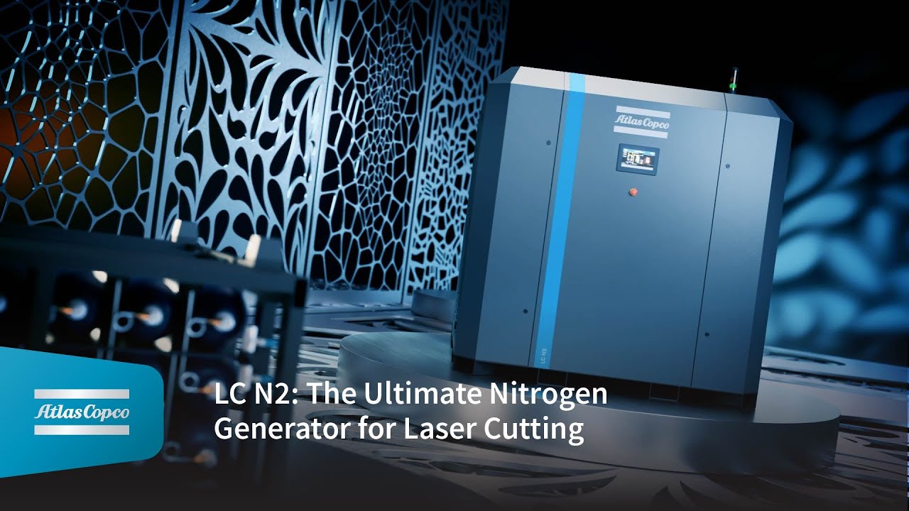 Atlas Copco | LC N2: Лучший генератор азота для лазерной резки
