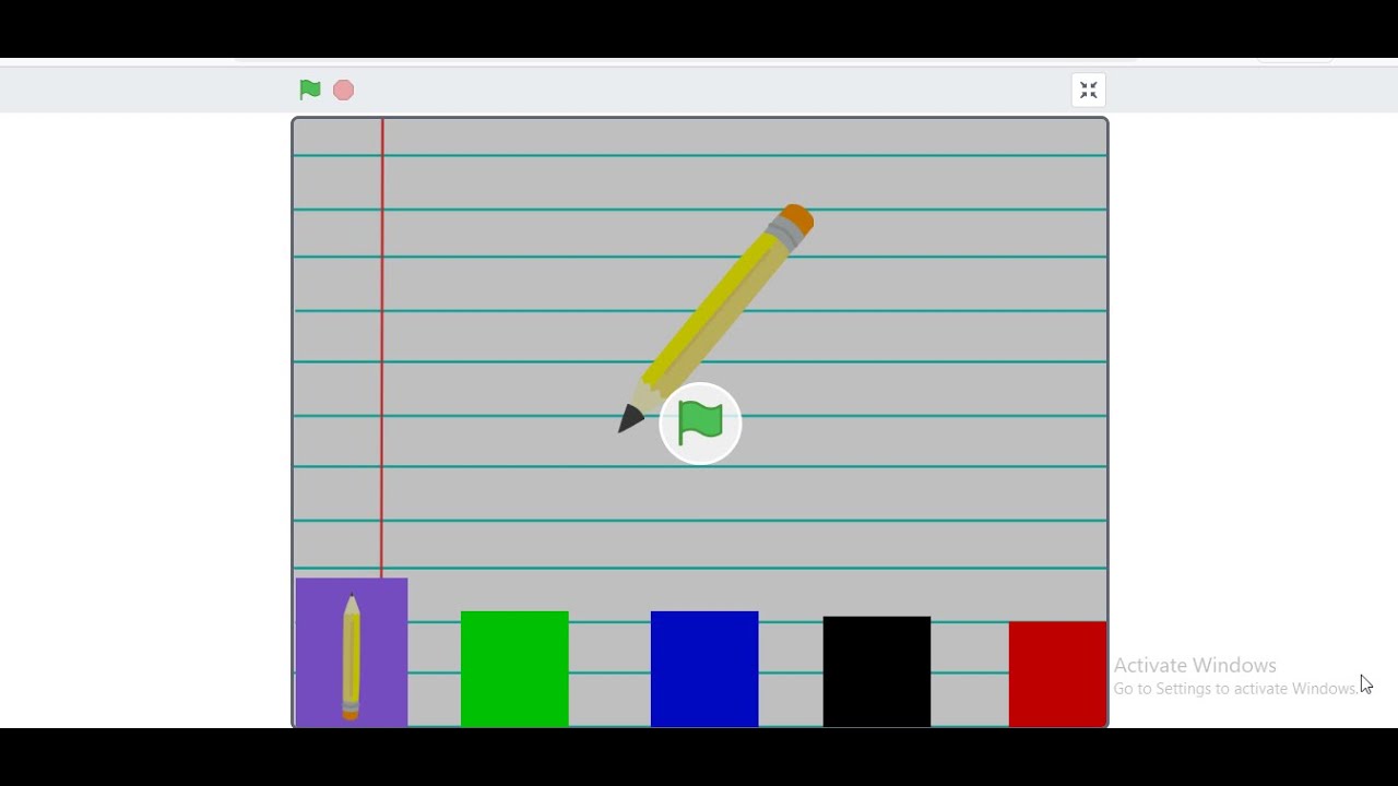 How to make a Pencil Game in Scratch