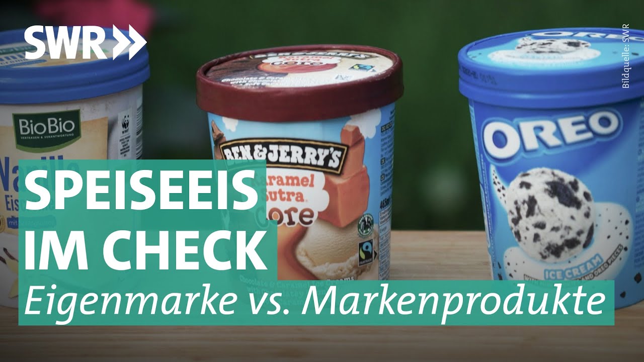 Eis von Häagen-Dasz, Ben & Jerry's & Co: Wirklich besser als manche Eigenmarken? | Marktcheck SWR