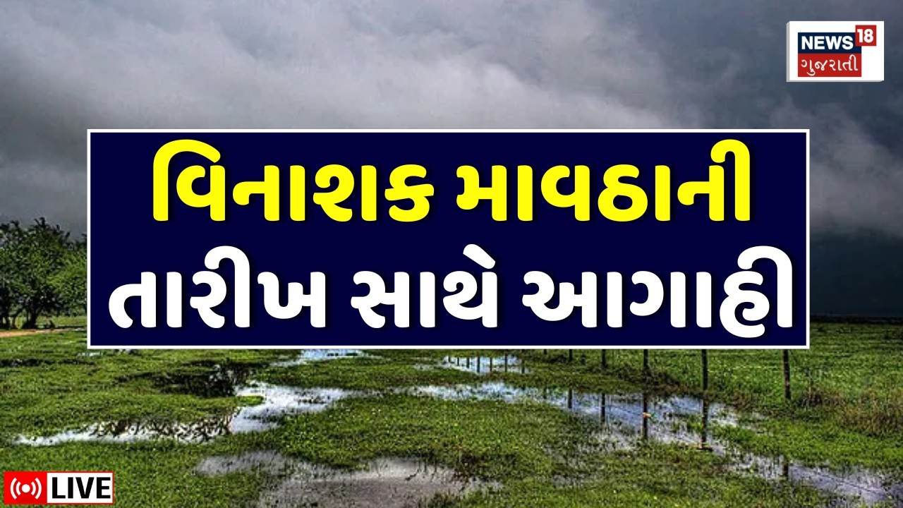 Gujarat Unseasonal Rain LIVE | ગુજરાતમાં માવઠાની તારીખ સાથે આગાહી | Weather Forecast | Farmers