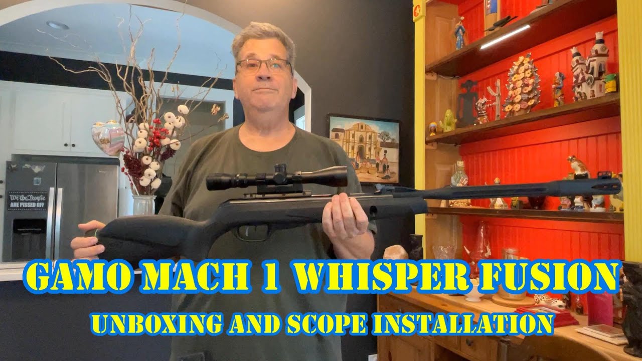 Gamo Mach 1 Whisper Fusion Unboxing and Scope Mounting