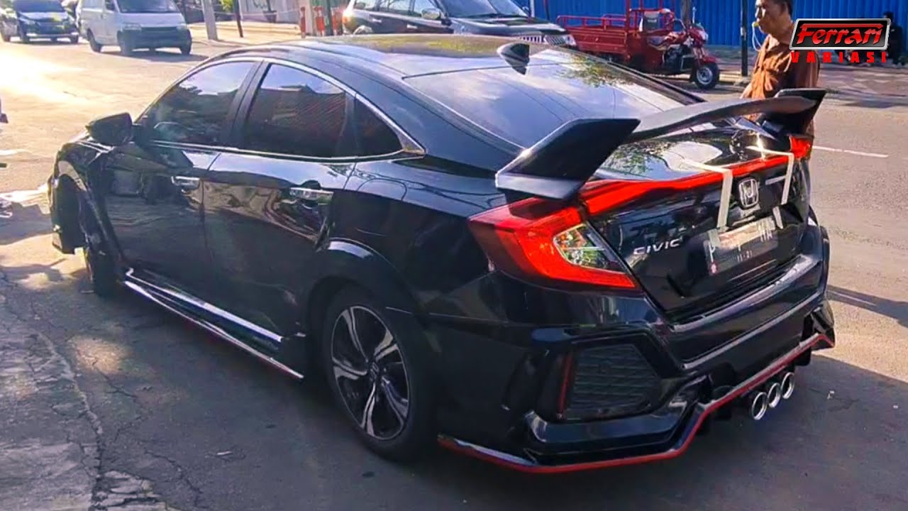 CIVIC SEDAN UPGRADE TIPE-R | FERRARI VARIASI SURABAYA