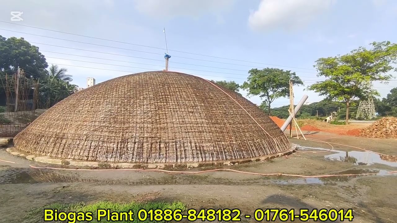 ৩০ হাজার লেয়ার মুরগির বিষ্টিা থেকে বায়োগ্যাস প্লান্ট তৈরি | biogas plant |