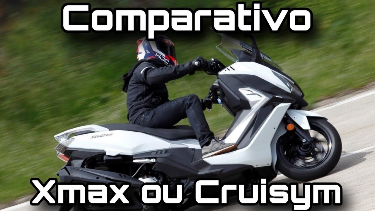 XMAX OU CRUISYM. QUAL TEM A MELHOR POSIÇÃO PARA PESSOAS ALTAS E BAIXAS?