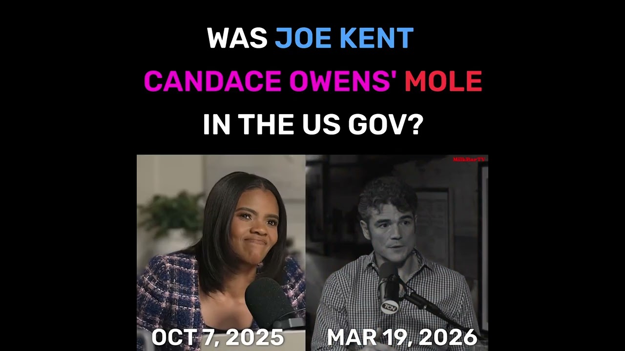 Was Joe Kent Candace Owens' MOLE in the US Gov?