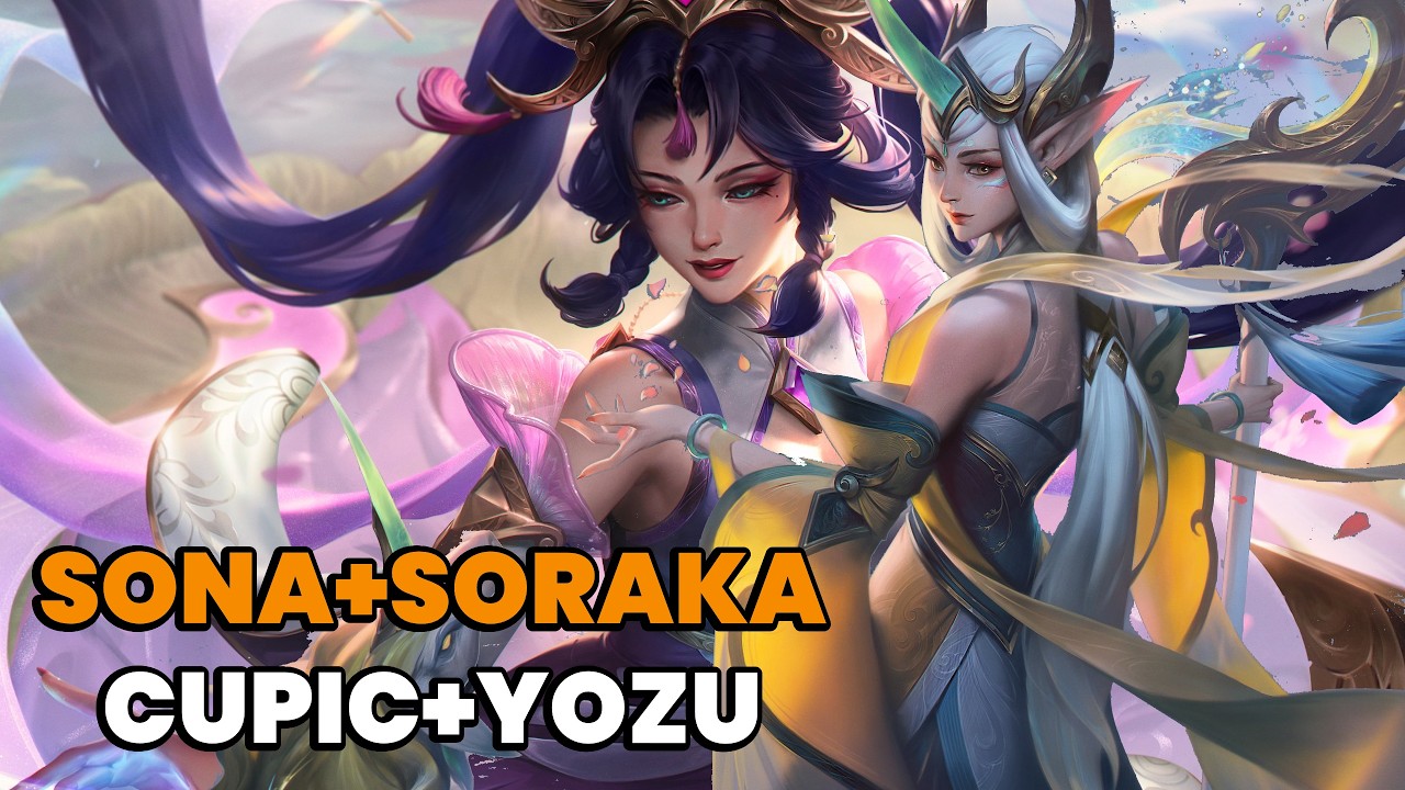 YOZU+CUPIC HEAL EUW! DOUBLE HEALER BOT!
