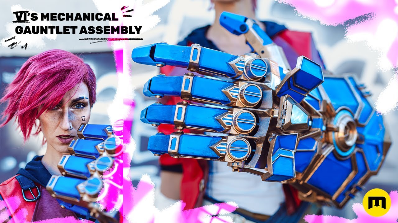 ARCANE VI's Mechanical Gauntlet | 3D print | Assembly | Mechanism