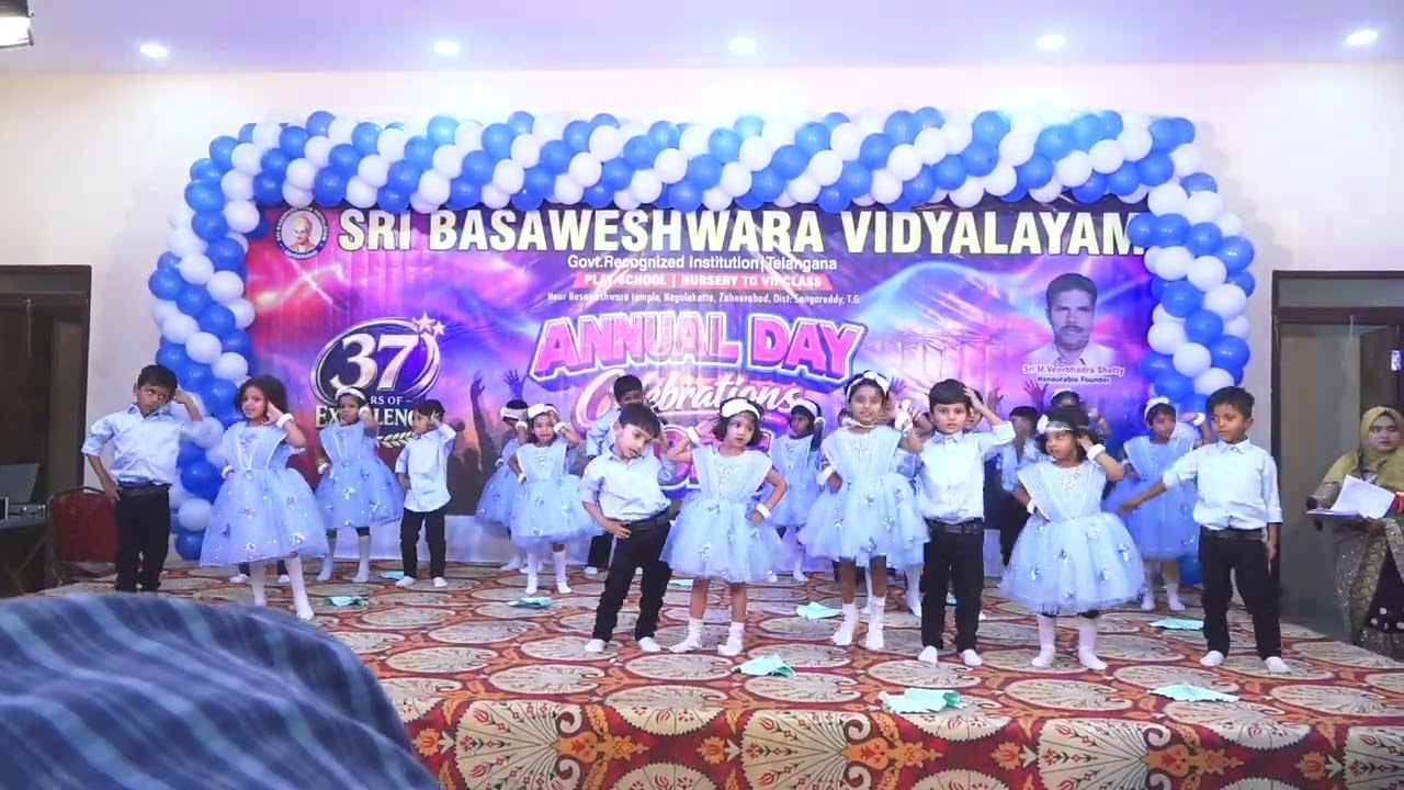 Hawa Hawai By L K G class of SRI BASAWESHWARA VIDYALAYAM