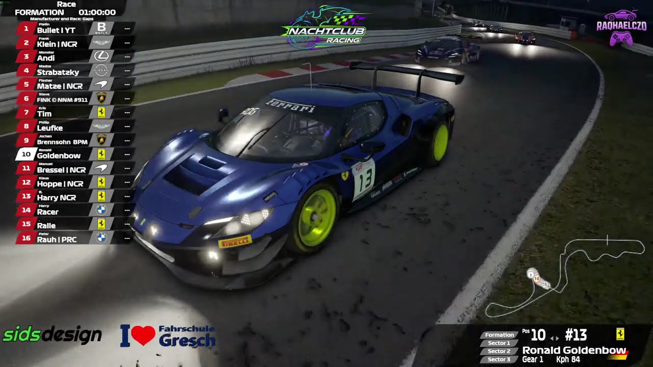 [NCR] Nacht Club Racing - Season 4 Community Cup Rennen 1/6 - Suzuka 60min