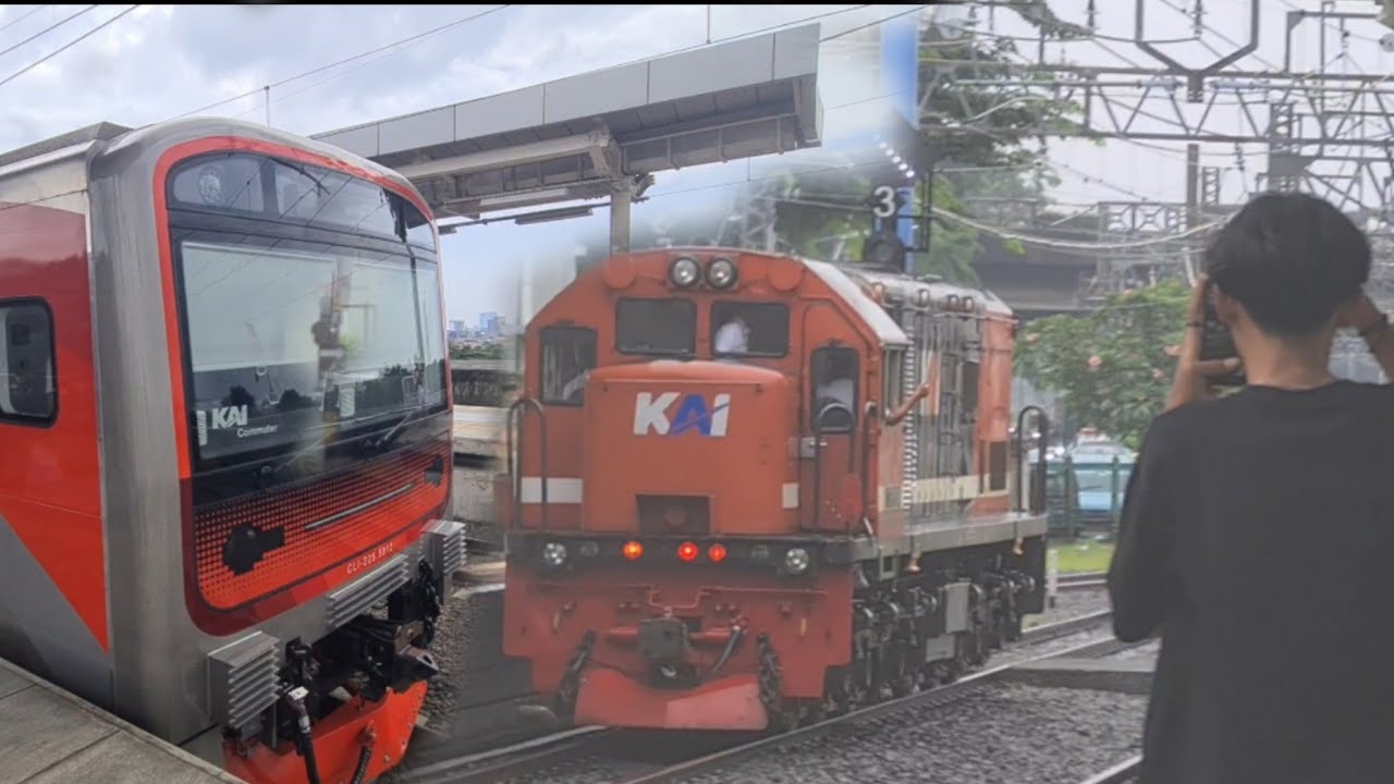 KUMPULAN KERETA API KRL BARU BUATAN BANYUWANGI Ei 305 & LOKOMOTIF RNB CC 201 SUMATRA,KA BIMA MEWAH