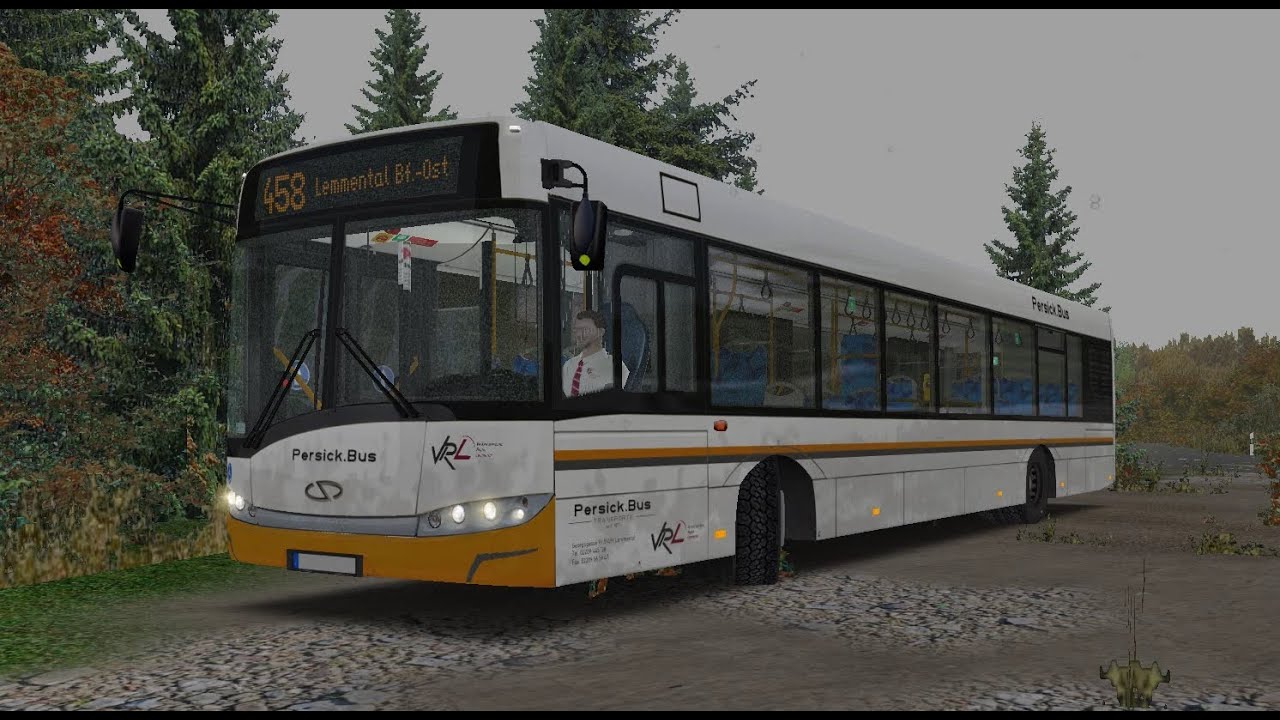 OMSI 2. Map Lemmental v3, Line 458, Solaris Urbino 12. Part 2