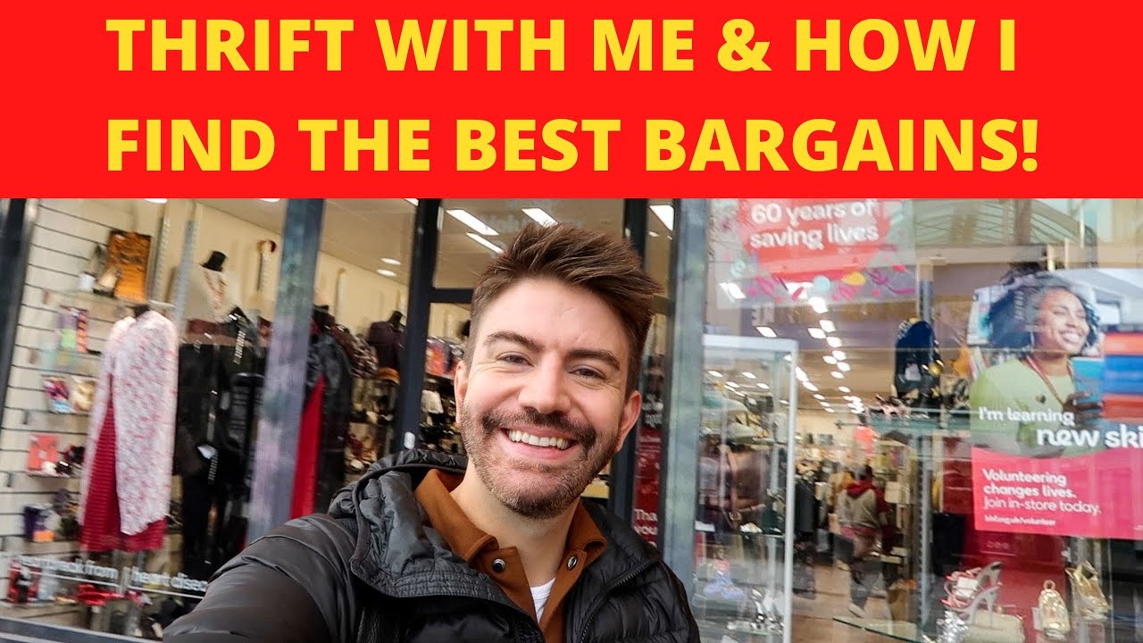 COME THRIFTING WITH ME & MY CHARITY SHOP SECRETS TO FIND THE BEST BARGAINS! MR CARRINGTON