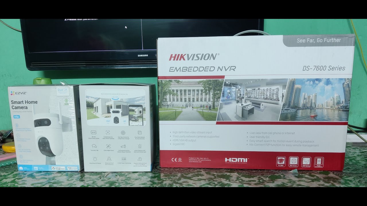 Ezviz H9C Hikvision NVR setup in Bangla