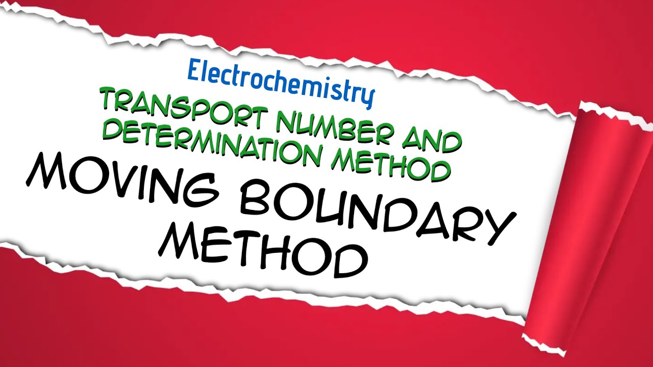 Moving Boundary Method | Determination of Transport number | Hitroff’s Method
