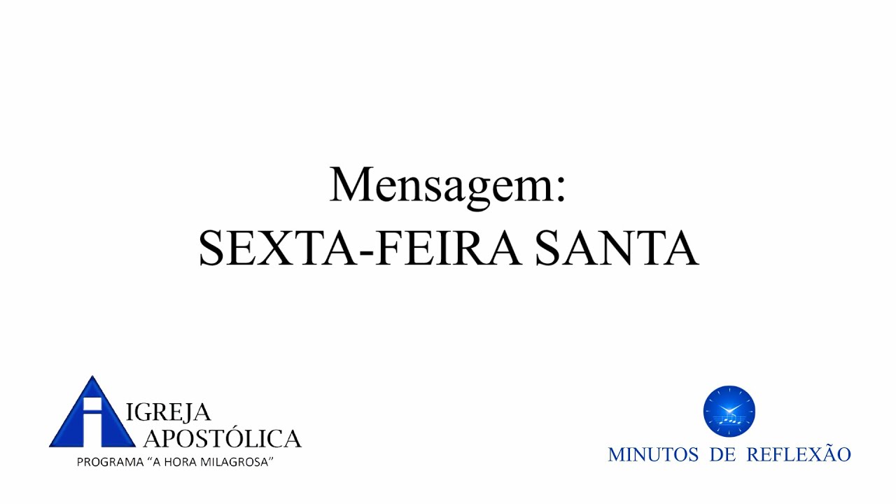 MENSAGEM MISSIONÁRIA ODETE - Sexta feira santa