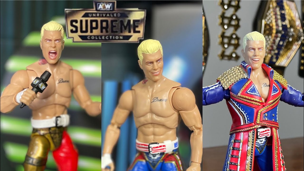 AEW SUPREME COLLECTION CODY RHODES!! Unboxing & Review