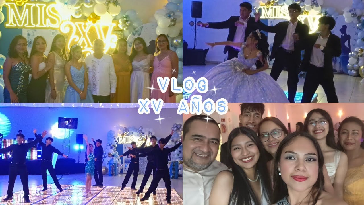 ☁️Vlog + GRWM + XV años🩵