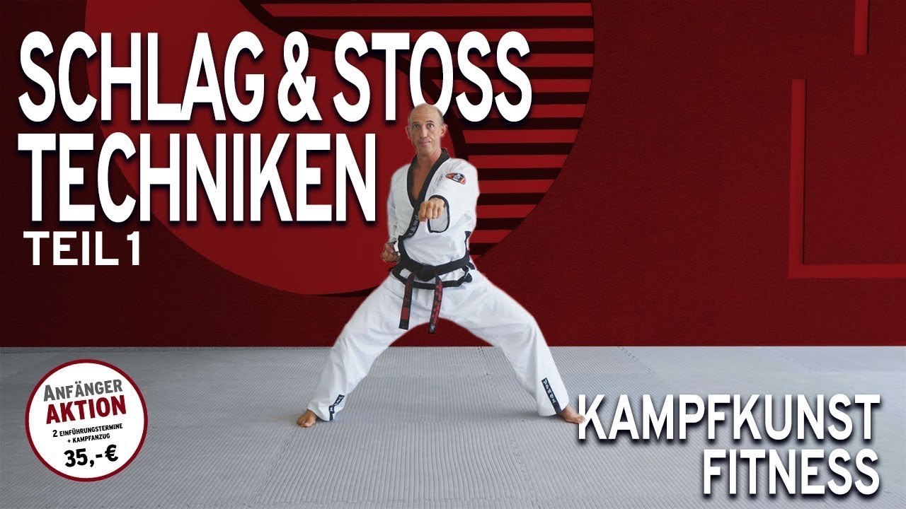 🔥 Intense Schlag & Stoßtechnik 1 🔥 | KampfKunst Fitness| YU-Taekwondo