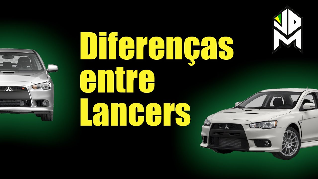 Qual a diferença entre Lancer CVT, Lancer MT, Lancer Ralliart e Lancer Evolution?