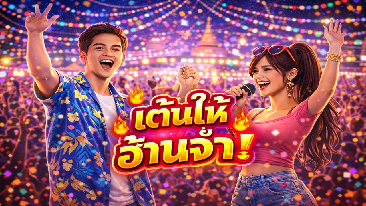 เต้นให้ฮ้านจำ | Morlam Pop Party Song | Thai Isan Dance