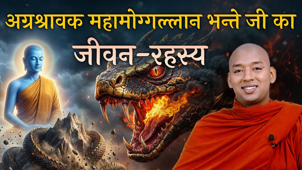 महामोग्गल्लान भन्ते जी का जीवन कथा | Story of Arhant Maha Moggallana Bhante | Bhante Yash