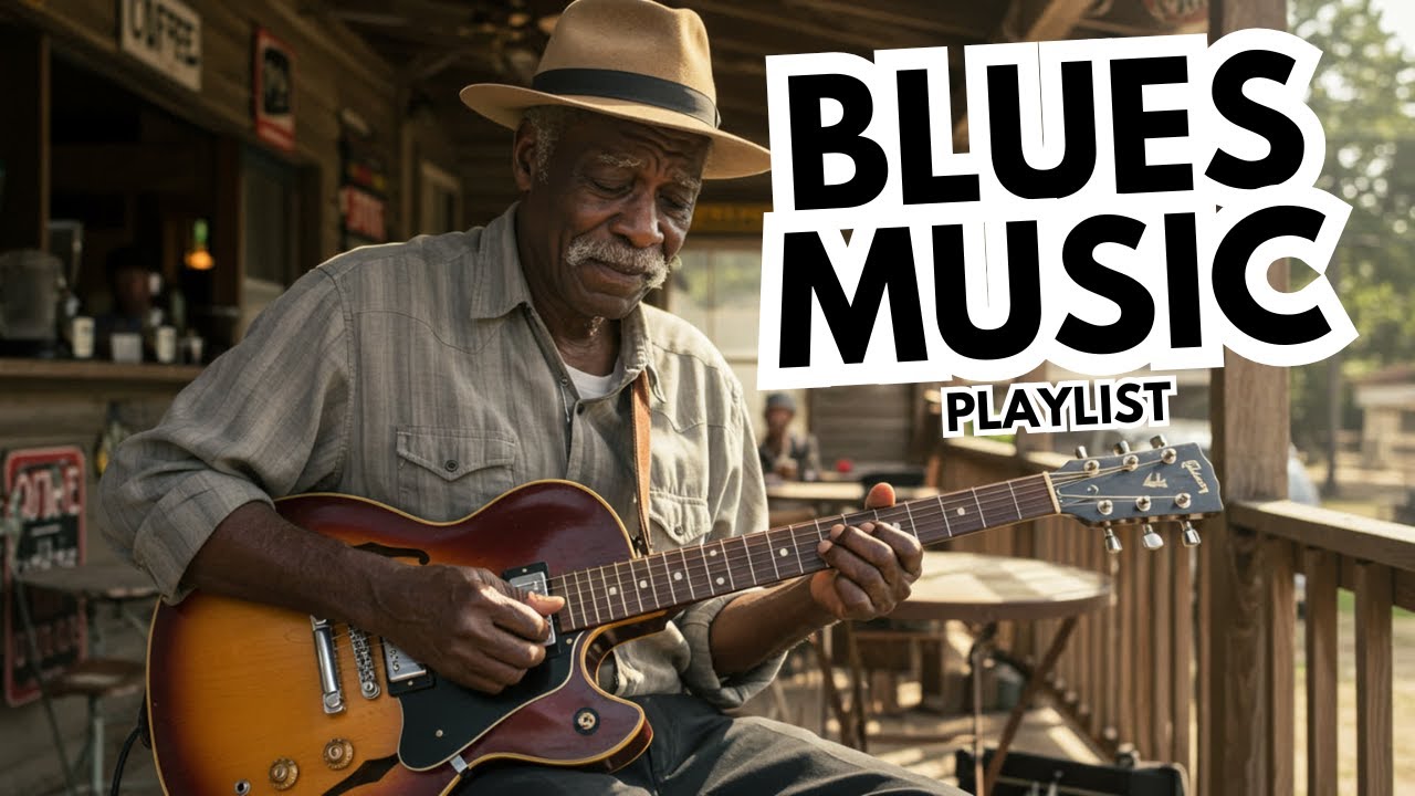 Best Rock Blues Music | Whiskey Rock Music For Relaxing Work Blues Escape | Emotional Guitar Melody