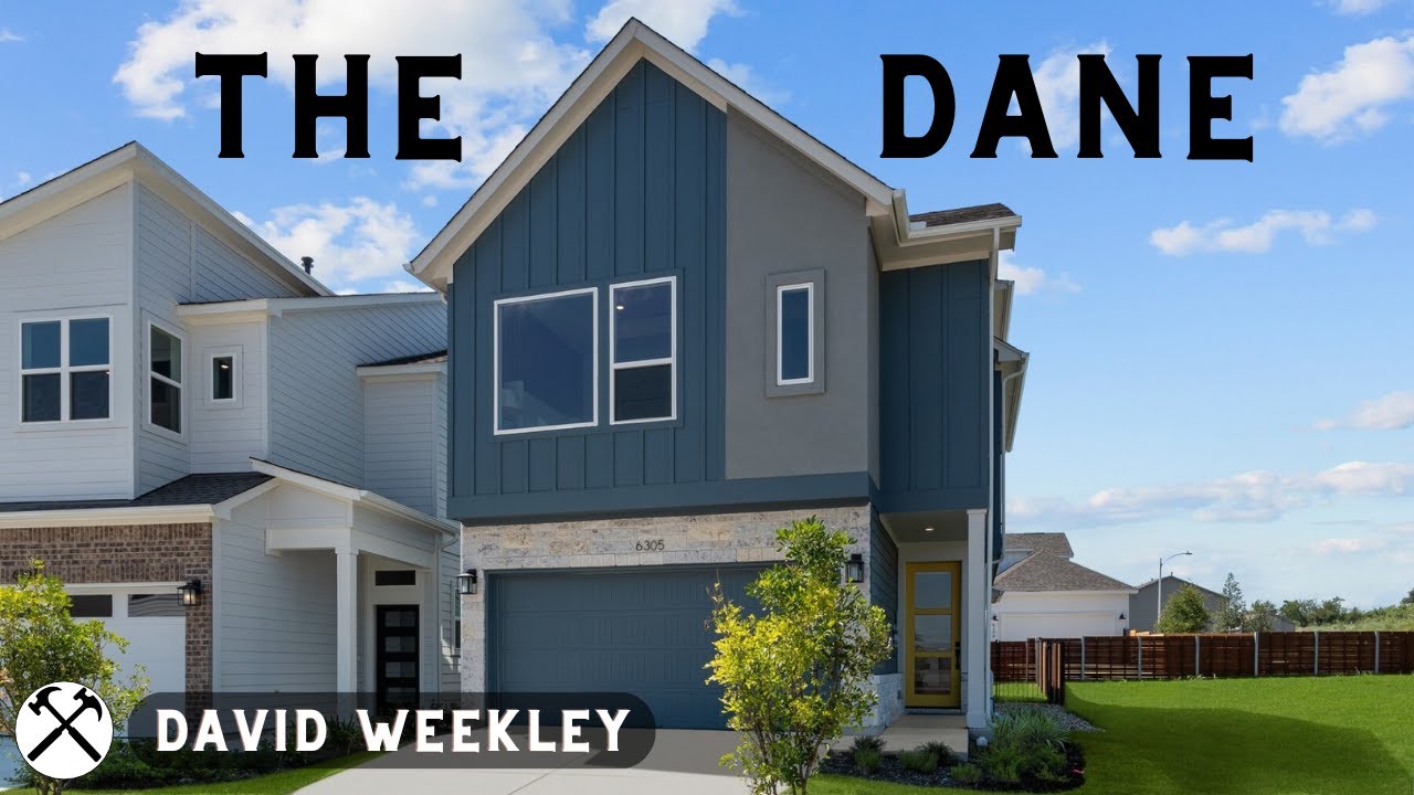 Inside the Dane by David Weekley | Austin, Texas | 1728 SF | Model Home Tour