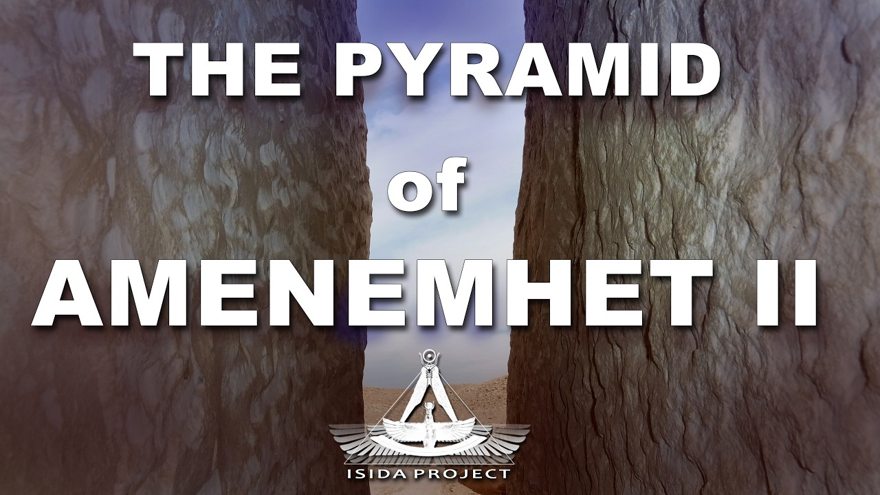 The Pyramid of Amenemhet-II in Dashur. (Interior architecture analysis)