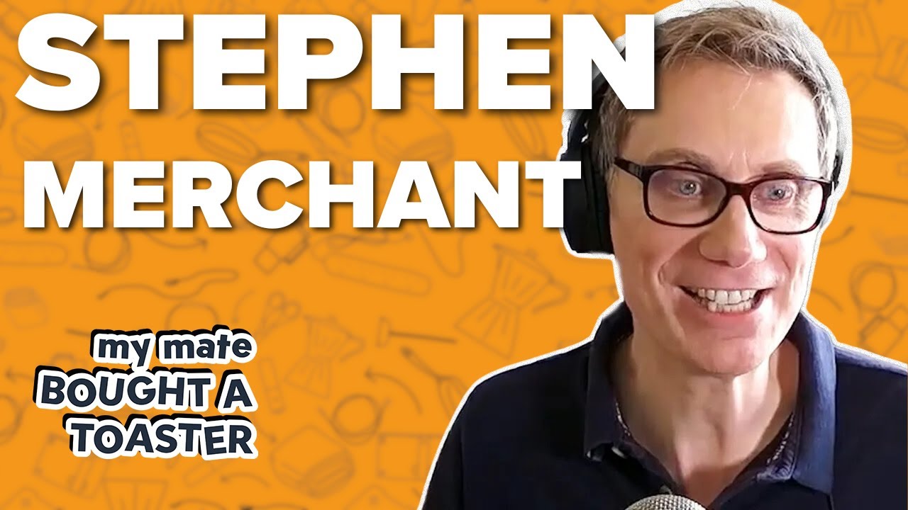 Stephen Merchant opens up about his past as we dive through his Amazon Purchase history