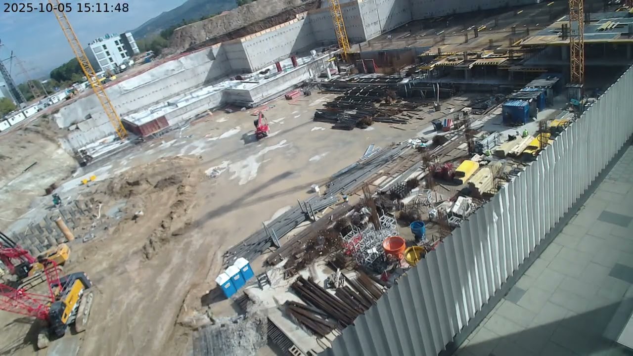 Garitage Park Office Tower 2025 October construction timelapse (cam3)