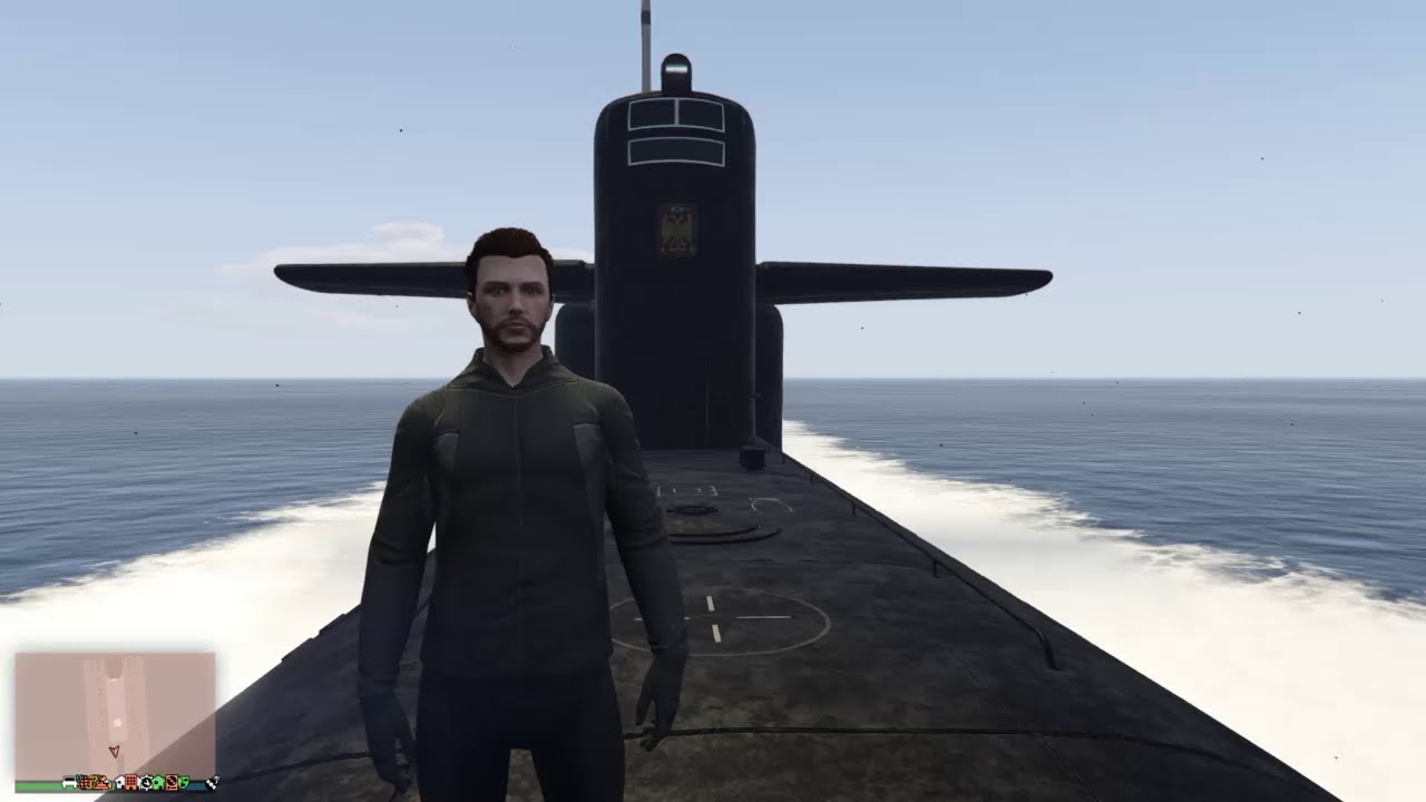 NUCLEAR CLASS KOSATKA │ GTA Online Fully Upgraded Submarine Tour: All Features