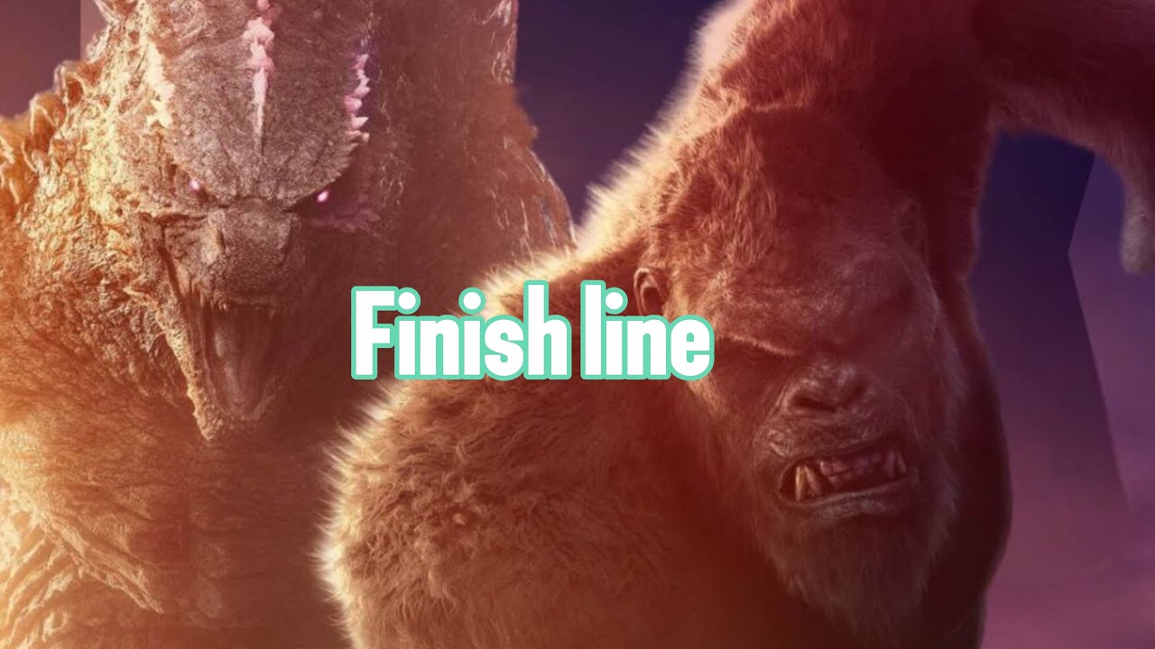 Godzilla x Kong music video (skillet) finish line (super epic)