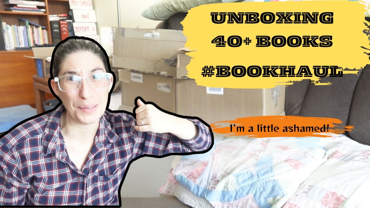 MEGA BOOK HAUL - 40+ BOOKS  