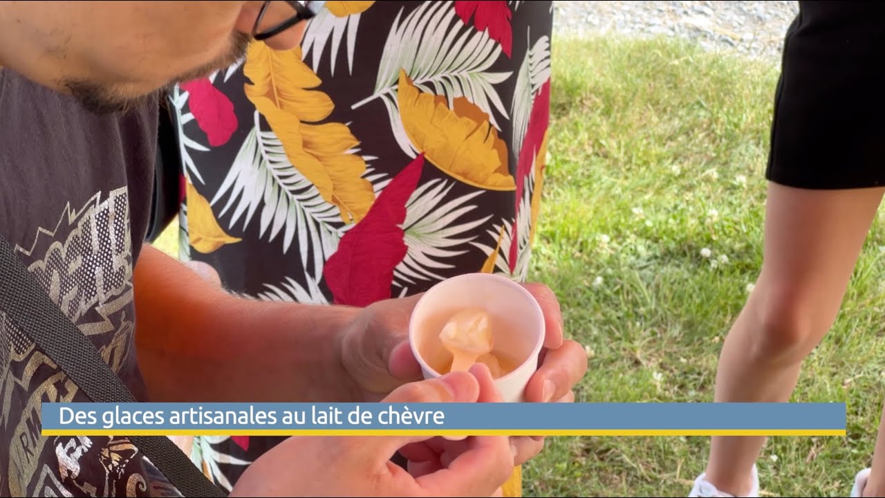 À Francilly-Selency, Monsieur Julien fabrique des glaces artisanales au lait de chèvre