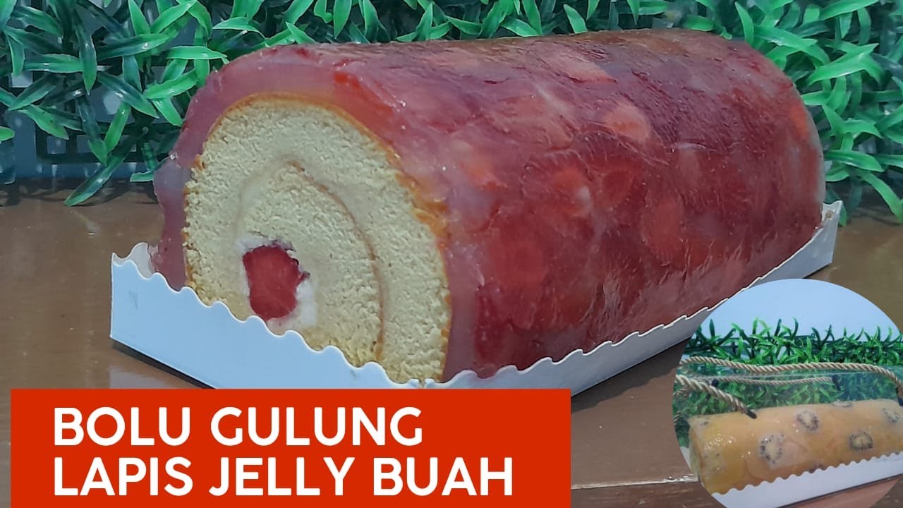 BOLU GULUNG LAPIS JELLY BUAH