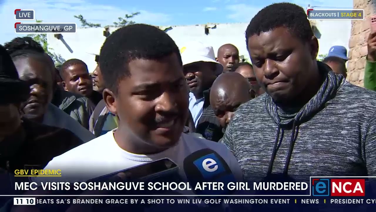 GBV Epidemic | MEC visits Soshanguve school