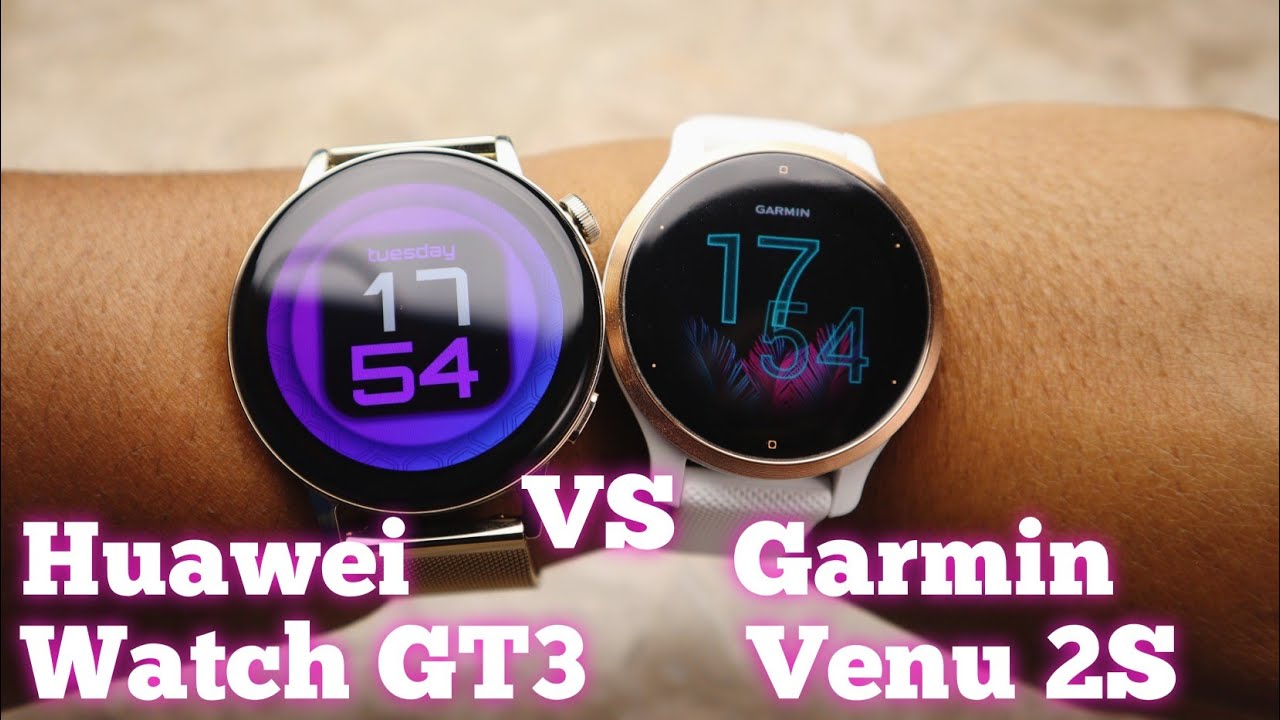 Garmin Venu 2S vs Huawei Watch GT 3