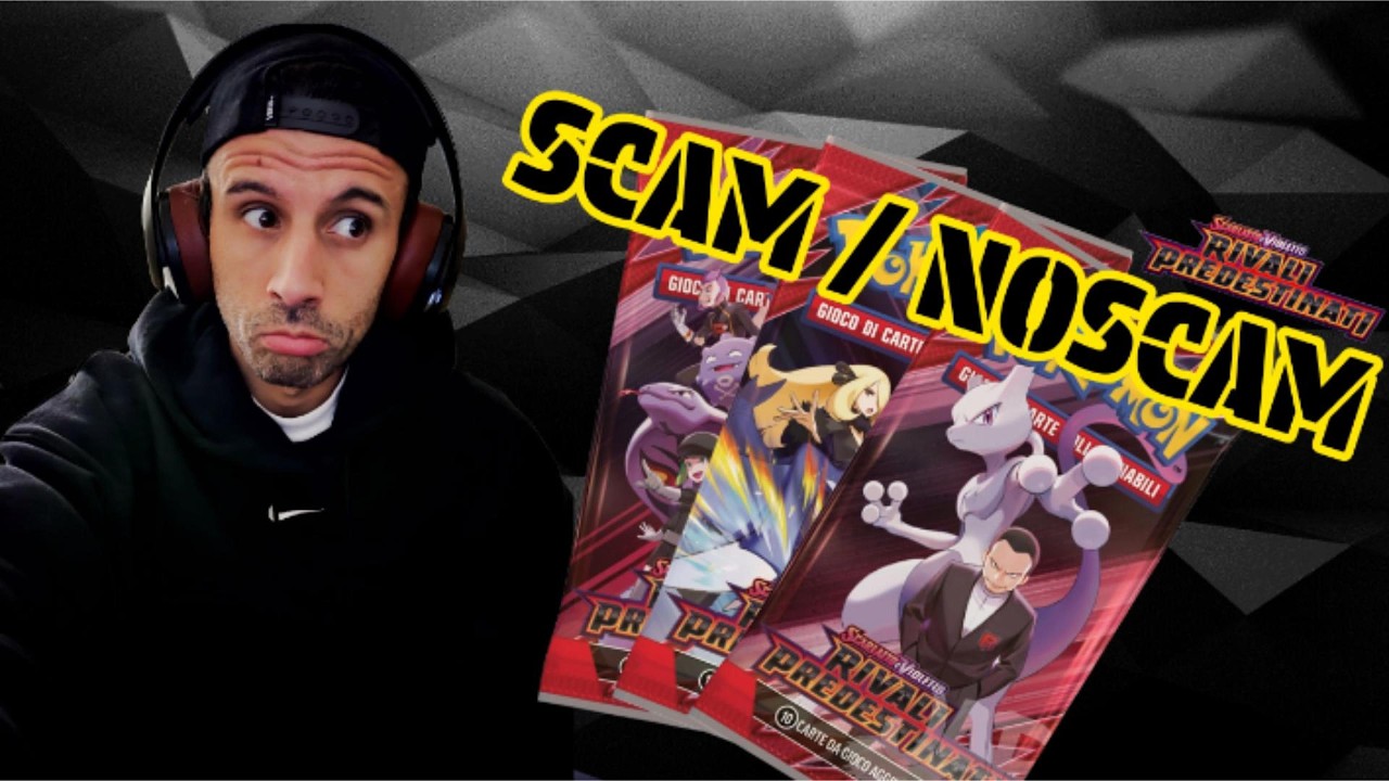 APRO 5 PACCHETTI  POKEMON DI RIVALI PREDESTINATI - provenienza gedis, SCAM o NOSCAM?