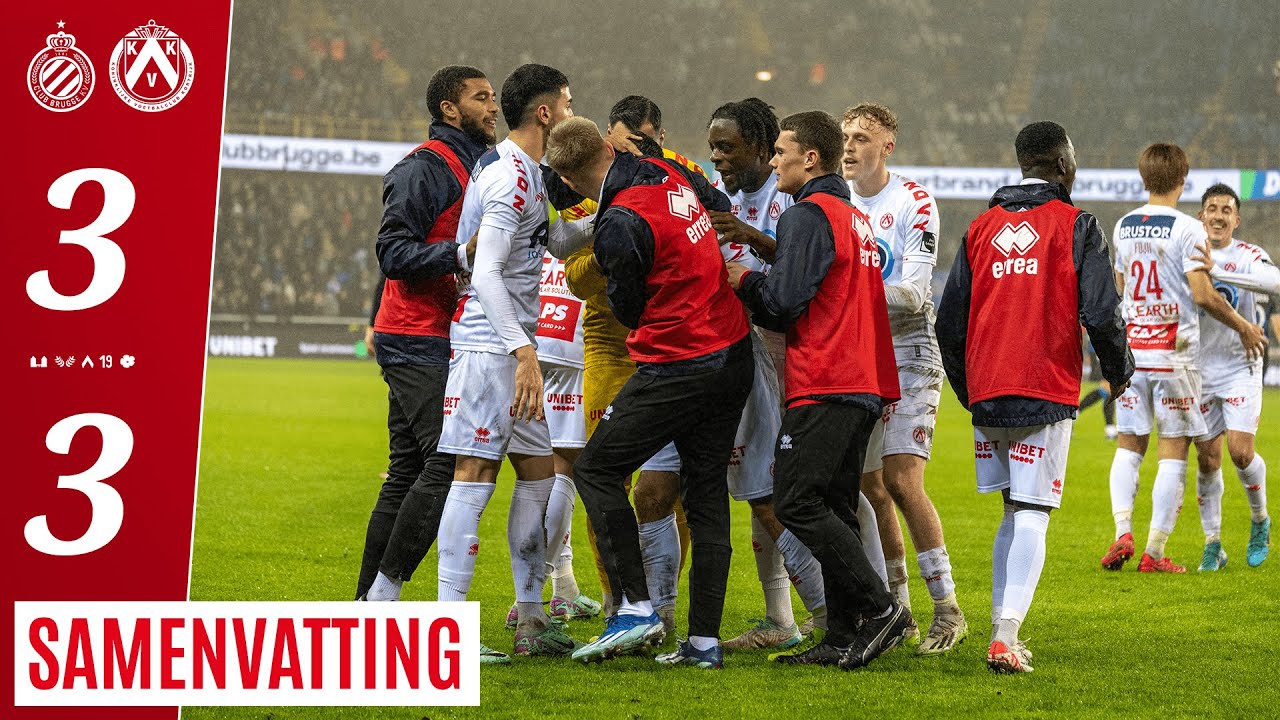 Speeldag 23 | Club Brugge - KV Kortrijk 3-3